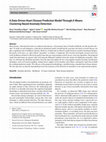 Research paper thumbnail of A Data-Driven Heart Disease Prediction Model Through K-Means Clustering-Based Anomaly Detection