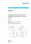 Research paper thumbnail of An Adaptive Iterated Local Search for the Mixed Capacitated General Routing Problem