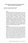 Research paper thumbnail of L’interculturel en environnement : Rencontre de la justice sociale et de la justice environnementale
