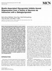 Research paper thumbnail of Myelin-Associated Glycoprotein Inhibits Axonal Regeneration from a Variety of Neurons via Interaction with a Sialoglycoprotein