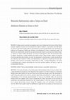 Research paper thumbnail of Memórias Abolicionistas Sobre a Tortura no Brasil