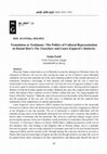 Research paper thumbnail of Translation as Testimony: The Politics of Cultural Representation in Daoud Hari’s The Translator and Laura Esquivel’s Malinche