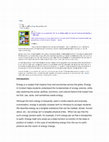 Research paper thumbnail of Energy