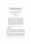 Research paper thumbnail of A Simulation of the Broiler Growth Rate Using Artificial Neural Networks