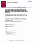 Research paper thumbnail of Contrasting tectonic settings in Northern Chon Aike Igneous Province of Patagonia: subduction and mantle plume-related volcanism in the Marifil formation