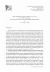 Research paper thumbnail of Creazionismo, eternalismo e causalità del primo principio. Platone, Aristotele e alcuni interpreti neoplatonici