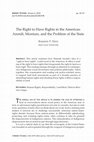 Research paper thumbnail of The Right to Have Rights in the Americas: Arendt, Monture, and the Problem of the State