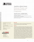 Research paper thumbnail of Domestic Pressure and International Climate Cooperation