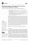 Research paper thumbnail of The Biological Origins of Soil Organic Matter in Different Land-Uses in the Highlands of Ethiopia