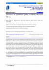Research paper thumbnail of Assessment of groundwater quality of district Dir Lower Pakistan