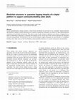 Research paper thumbnail of Blockchain structures to guarantee logging integrity of a digital platform to support community-dwelling older adults