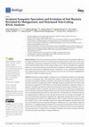 Research paper thumbnail of Incipient Sympatric Speciation and Evolution of Soil Bacteria Revealed by Metagenomic and Structured Non-Coding RNAs Analysis