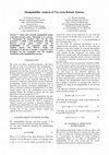 Research paper thumbnail of Manipulability analysis of two-arm robotic systems