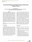 Research paper thumbnail of Search Result Merging and Ranking Strategies in Meta-Search Engines: A Survey