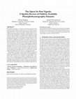 Research paper thumbnail of The quest for raw signals