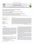 Research paper thumbnail of Water sorption and plasticization of an amorphous galacto-oligosaccharide mixture