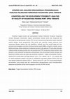 Research paper thumbnail of Fasilitas Pelabuhan Perikanan Nusantara (PPN) Ternate Condition and the Development Possibility Analysis of Facility of Nusantara Fishing Port (PPN) Ternate