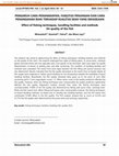 Research paper thumbnail of Pengaruh Cara Penangkapan, Fasilitas Penangan dan Cara Penanganan Ikan Terhadap Kualitas Ikan yang Dihasilkan