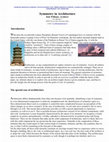 Research paper thumbnail of Symmetry in Architecture