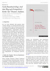 Research paper thumbnail of Gerda Baumbach (Hg.): Auf dem Weg nach Pomperlörel – Kritik "des" Theaters. Aufsätze