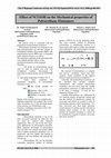 Research paper thumbnail of Effect of NCO/OH on the Mechanical properties of Polyurethane Elastomers