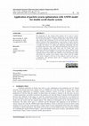 Research paper thumbnail of Application of particle swarm optimization with ANFIS model for double scroll chaotic system