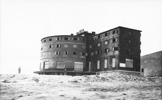 The Campo Imperatore Hotel at the time of the raid. The Campo Imperatore Hotel at the time of the raid.