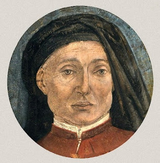 A self-portrait of Alesso Baldovinetti from a fragment of damaged fresco, now in the Accademia Carrara in Bergamo A self-portrait of Alesso Baldovinetti from a fragment of damaged fresco, now in the Accademia Carrara in Bergamo