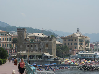 The seafront at Pegli, near Genoa, the largely residential area where Enrico Piaggio was born The seafront at Pegli, near Genoa, the largely residential area where Enrico Piaggio was born