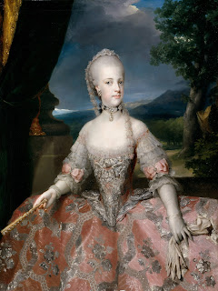 Mengs painted Queen Maria Carolina in 1768, around the time they were married Mengs painted Queen Maria Carolina in 1768, around the time they were married