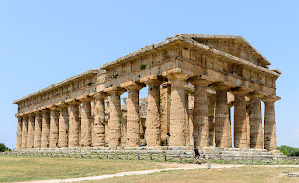 The second Temple of Hera at Paestum, built around 2,500 years ago The second Temple of Hera at Paestum, built around 2,500 years ago