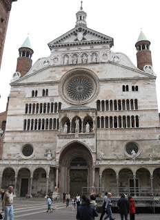 Picture of the Duomo in Cremona Monteverdi studied music at Cremona's Duomo
