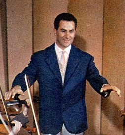 Carlo Savina conducting in during his time working in TV and radio in the 1950s Carlo Savina conducting in during his time working in TV and radio in the 1950s