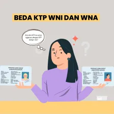 Beda KTP WNA dan WNI