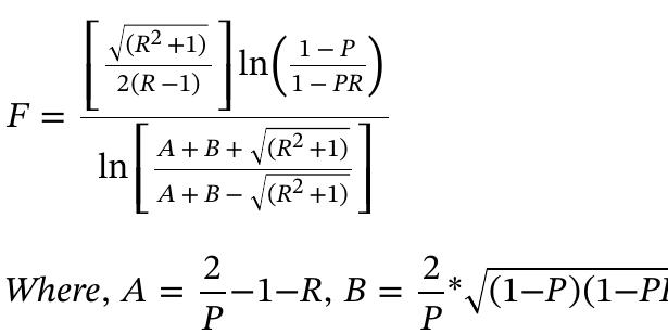As the correction factor is above 0.75 it can be noted that the configuration used is valid and efficient [4]. In same vein, the calculated mean temperature should be corrected by:  ATn = F.ATim 
