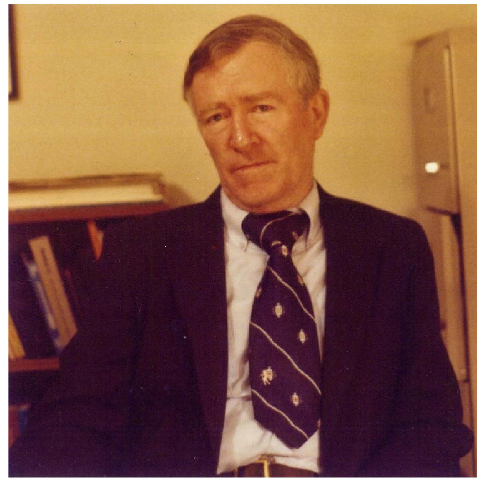 Fig. 5. Professor James E. Brittain in his office at Georgia Institute of Technology, c. 1978. Courtesy Jo Ann and Jere Brittain. 