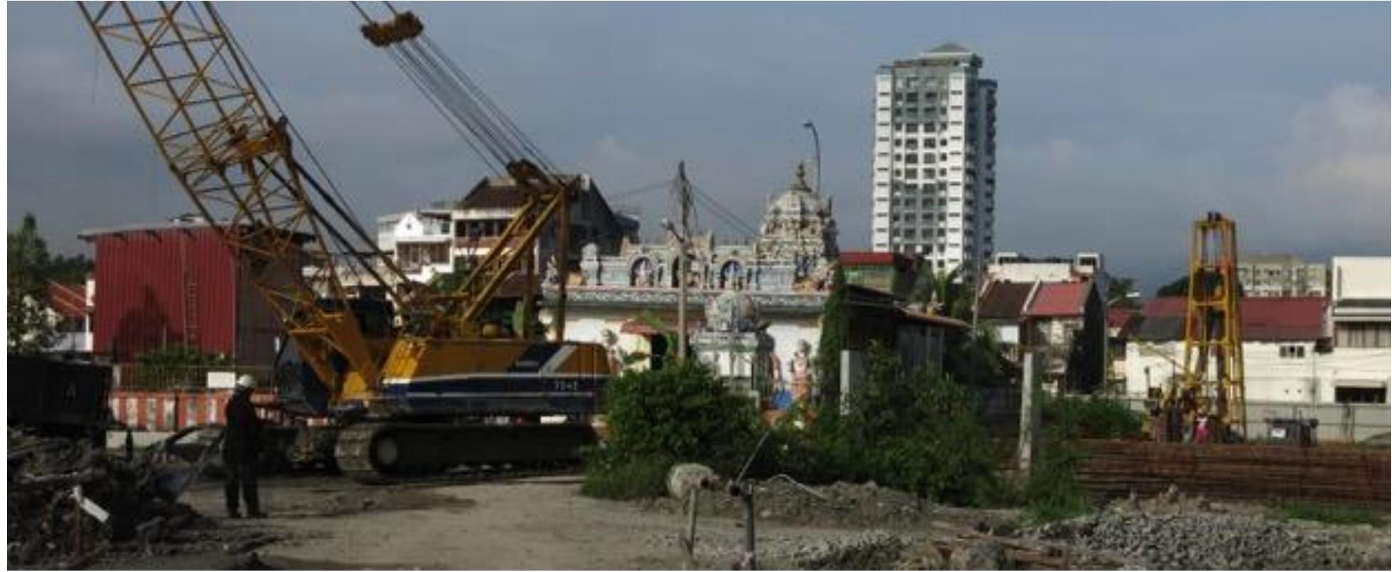 FIGURE 7 THE TEMPLE BEFORE THE DEMOLITION (PHOTO FROM FIELDWORK) 