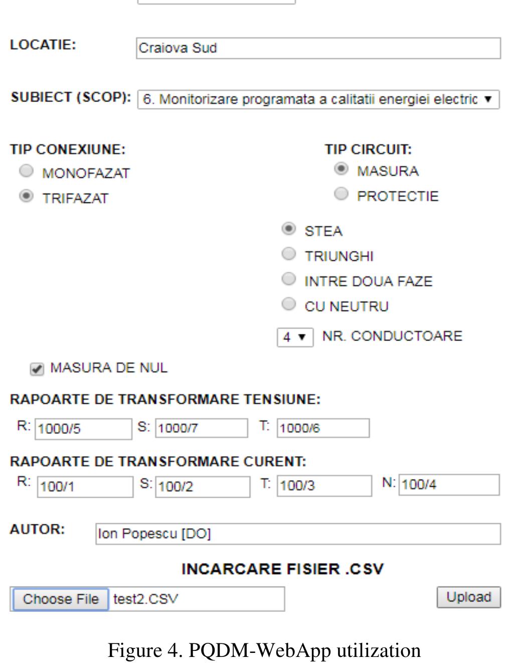 Va rugam sa completati datele si sa incarcati fisierul .CSV 