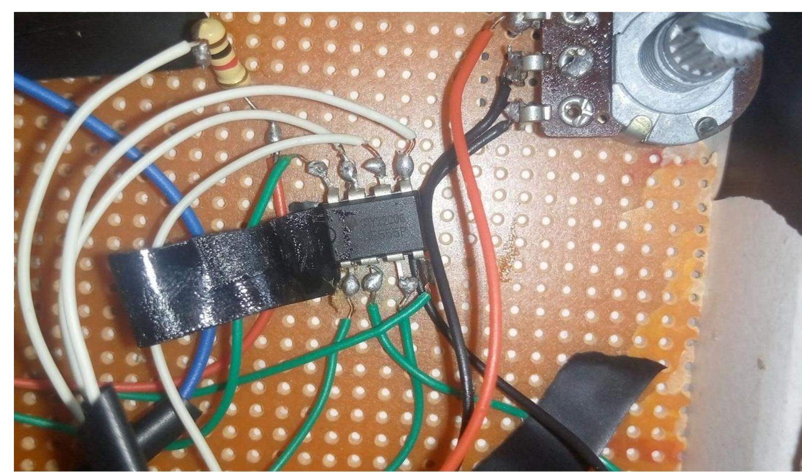 Fig. 5: Image of 555-Timer IC on Construction and Design