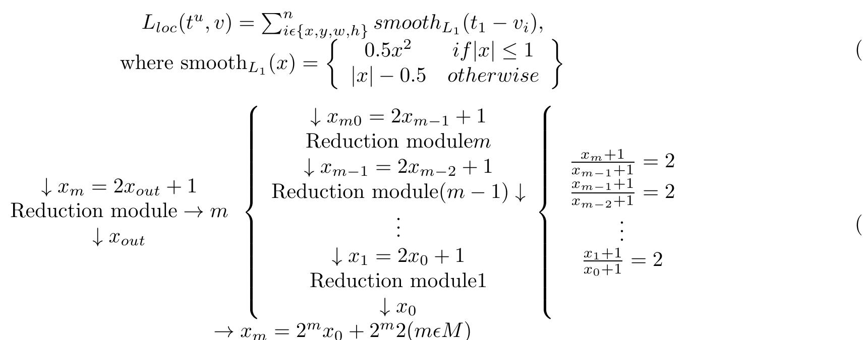 The rationale for using the R-CNN is to take an input image and produce a set of bounding boxes as output, where each bounding box contains an object and also the category of the object from a set of databases, for the case in the parallel set, only three images are allowed for the best fit for images close to the input image matrix and. This process used a set length Lloc for its location for a set of input images in the parallel reduction module (Equations 1 and 2), where ¢ and v are the time and distance from every smooth search. More recently [Vecvanags et al. (2022); Ball et al. (2023); Majid and Smith (2019); Rane (2023)], R-CNN has been extended to perform other computational tasks such as user demography information and a system performance check for authentication of the summary information about an individual. The following covers some of the versions of R-CNN that have been developed  The example of the system design in this paper shows how to automatically detect and track facial features using the main feature points like the eyes, nose, mouth, and side detection. The approach in this paper keeps track of the face even when the person tilts his or her head or moves toward or away from the camera lens 