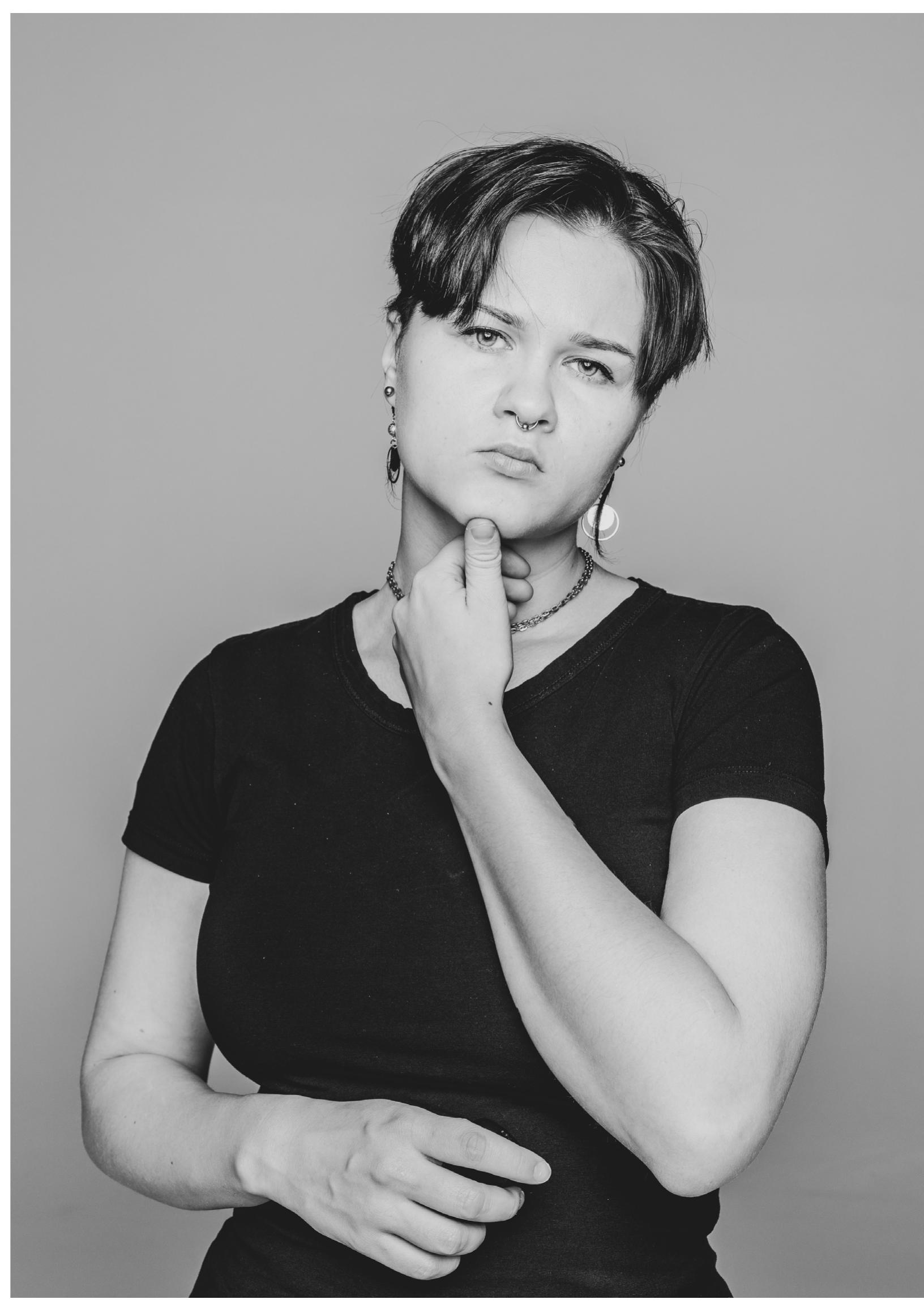Self-portrait of Jonna Tuupainen (2020) 