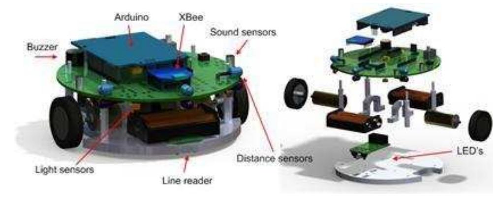 Figure 10. AdMoVeo robot for teaching creative programming 