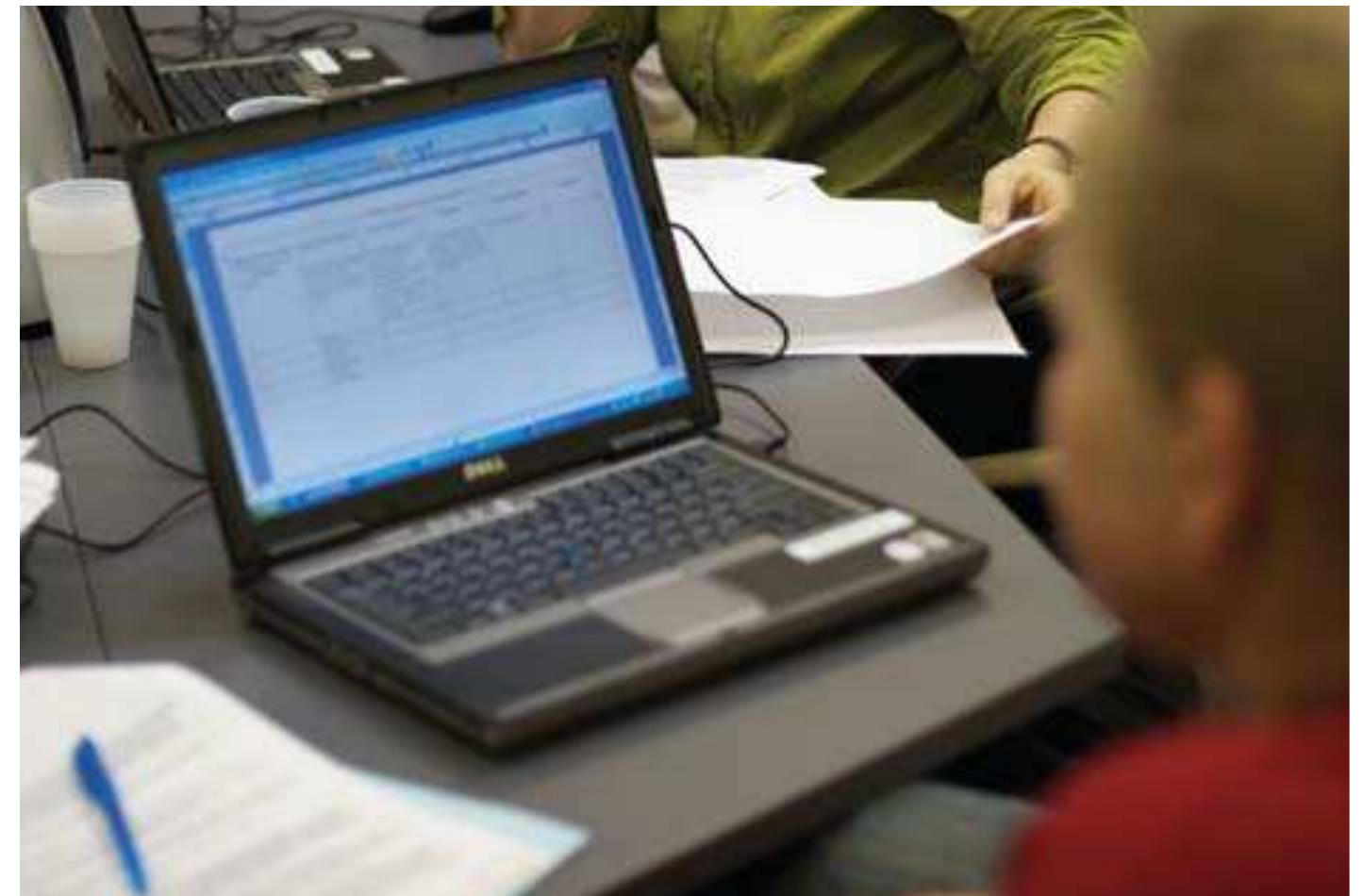 Figure 1. Participant logging in to Genesis™  Educational technologies are integrated in academic workshops in ways that contribute  to the enhancement of participant learning, rather than being used principally because the technology is available. This is one measure used to align pedagogy and workshop outcomes, ensuring that facilitators acknowledge that 