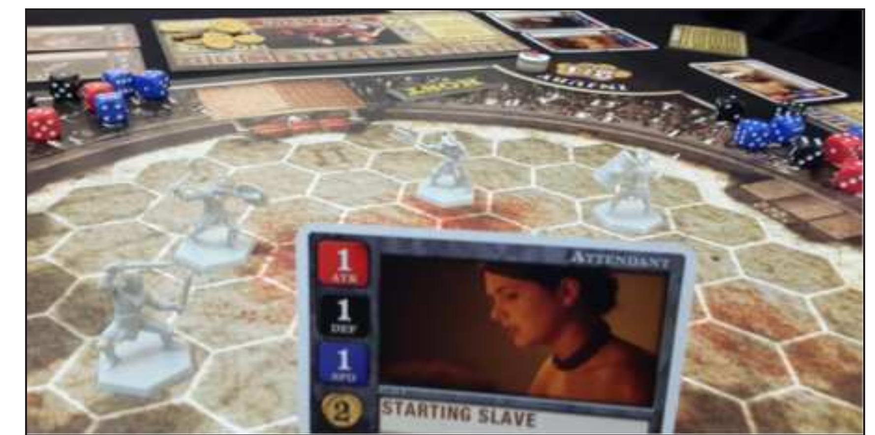 Figure 4: Spartacus: A Game of Blood and Treachery. Image by Adam Brown. 