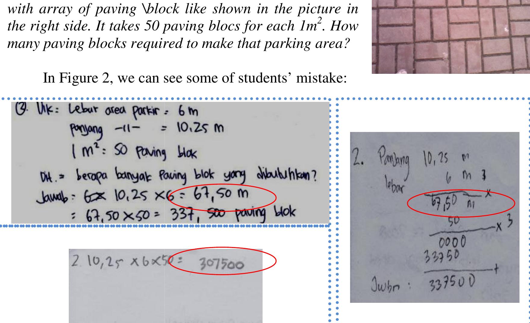 Figure 2: students’ answer of Task 2 in validation test process  Field Test  The Graph 1 shows us the distribution of student scores on problem solving ability in  The task below is the invalid task in validity test: 