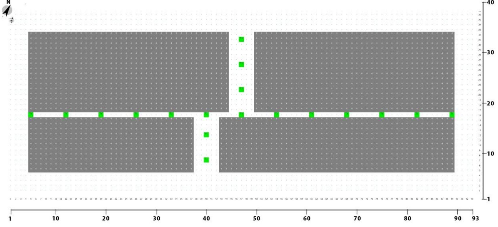 Figure 3.22. The ‘H:W ratio 2 testing the geometry variable representing simulation eight (August 21‘ 