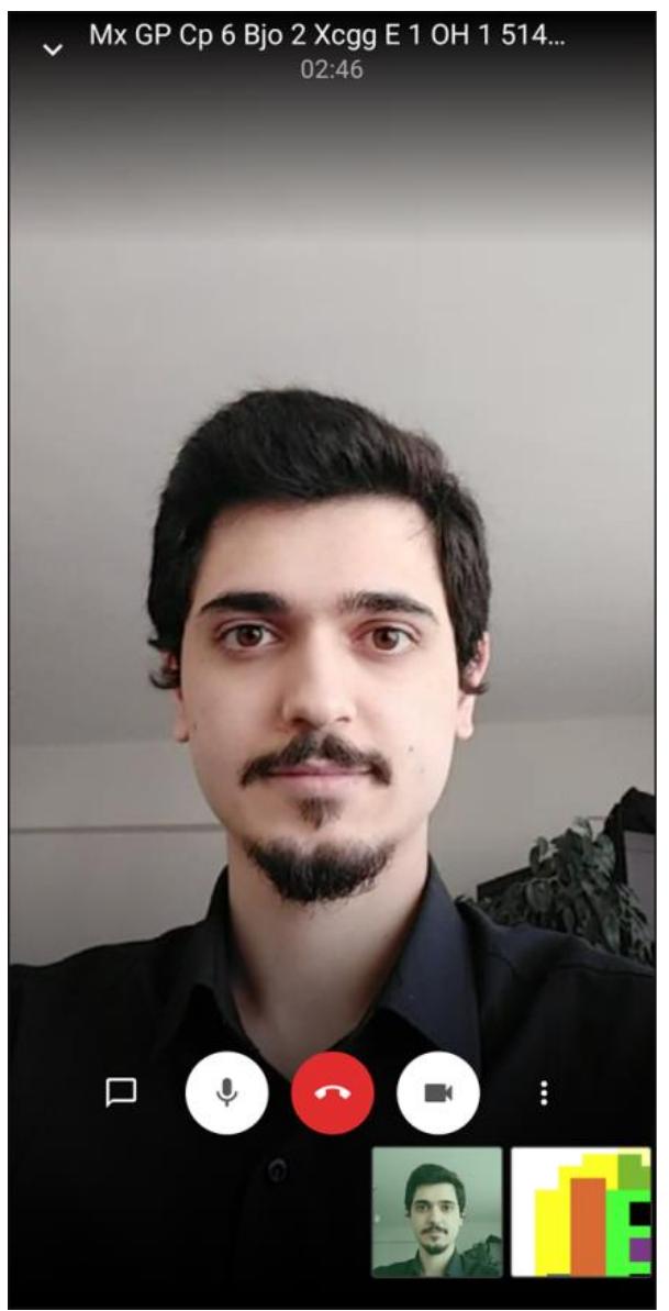 infrastructure are denoted. In the video call, the process is operated as in the voice call.  4 Conclusion 