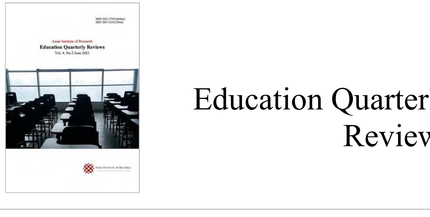 CILEK, Ersin, SANVERDI, Halil ibrahim, and ISIDAN, Abdulmuttalip. (2021), A Comparative Evaluation of Undergraduate Programs of Arabic Translation and Interpreting Departments in Turkey. In: Education Quarterly Reviews, Vol.4, No.2,  432-442.  ISSN 2621-5799 