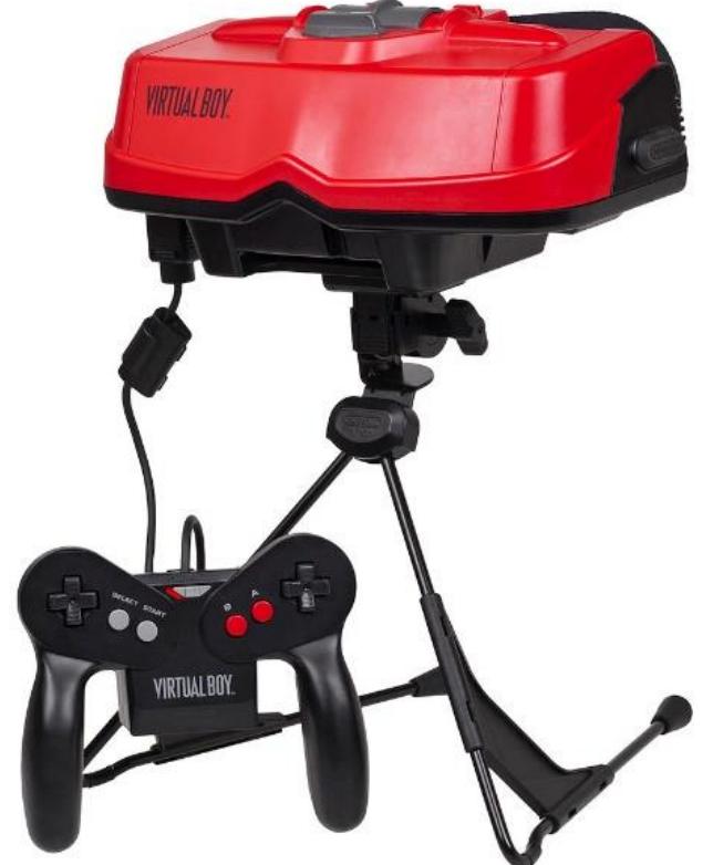 Image 5. Nintendo's virtual reality hardware called Virtual Boy. 