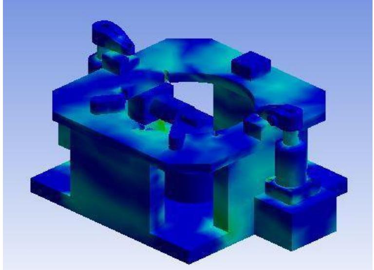 Equivalent Stress (von Mises) = 0.0862 MPa 